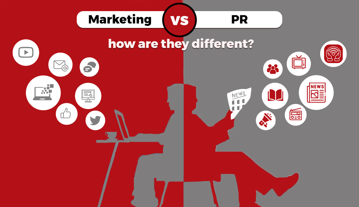 PR vs. Marketing: How are they Different?