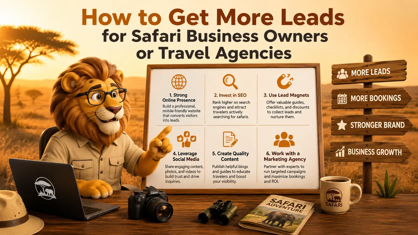 How to Get More Leads for Safari Business Owners or Travel Agencies? How to Get More Leads for Safari Business Owners or Travel Agencies?