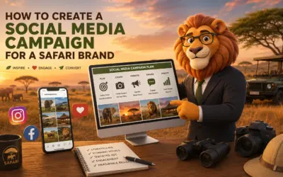 How to create a social media campaign for a safari brand?