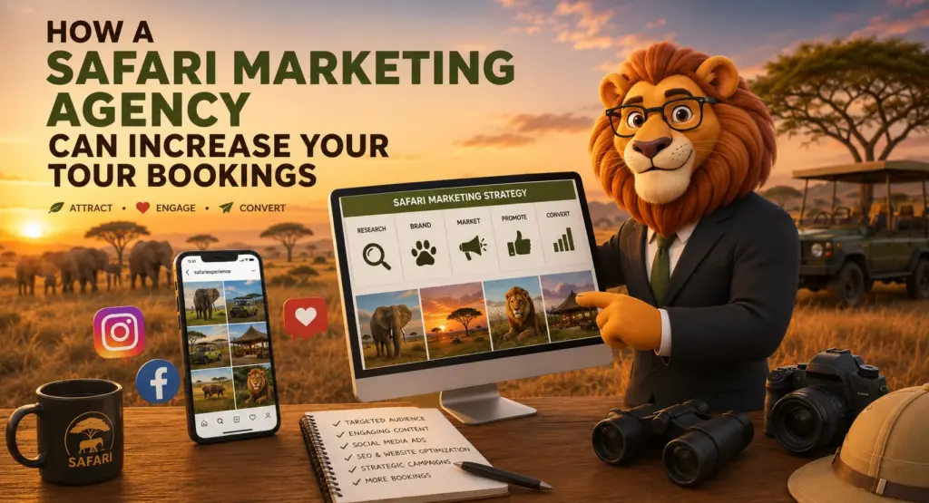 How a Safari Marketing Agency Can Increase Your Tour Bookings?