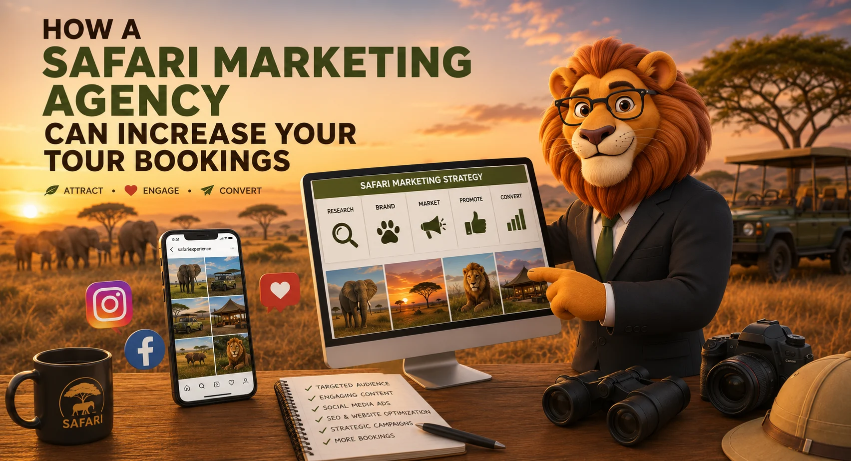 How a Safari Marketing Agency Can Increase Your Tour Bookings?