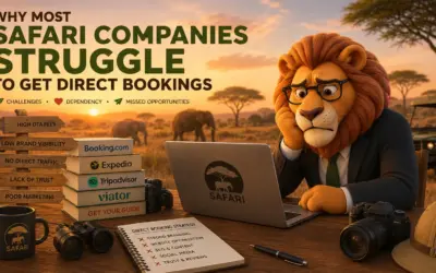 Why Do Most Safari Companies Struggle to Get Direct Bookings?