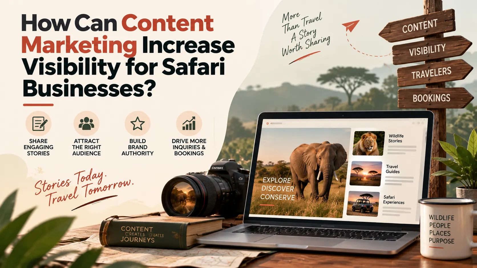 How Can Content Marketing Increase Visibility for Safari Businesses?
