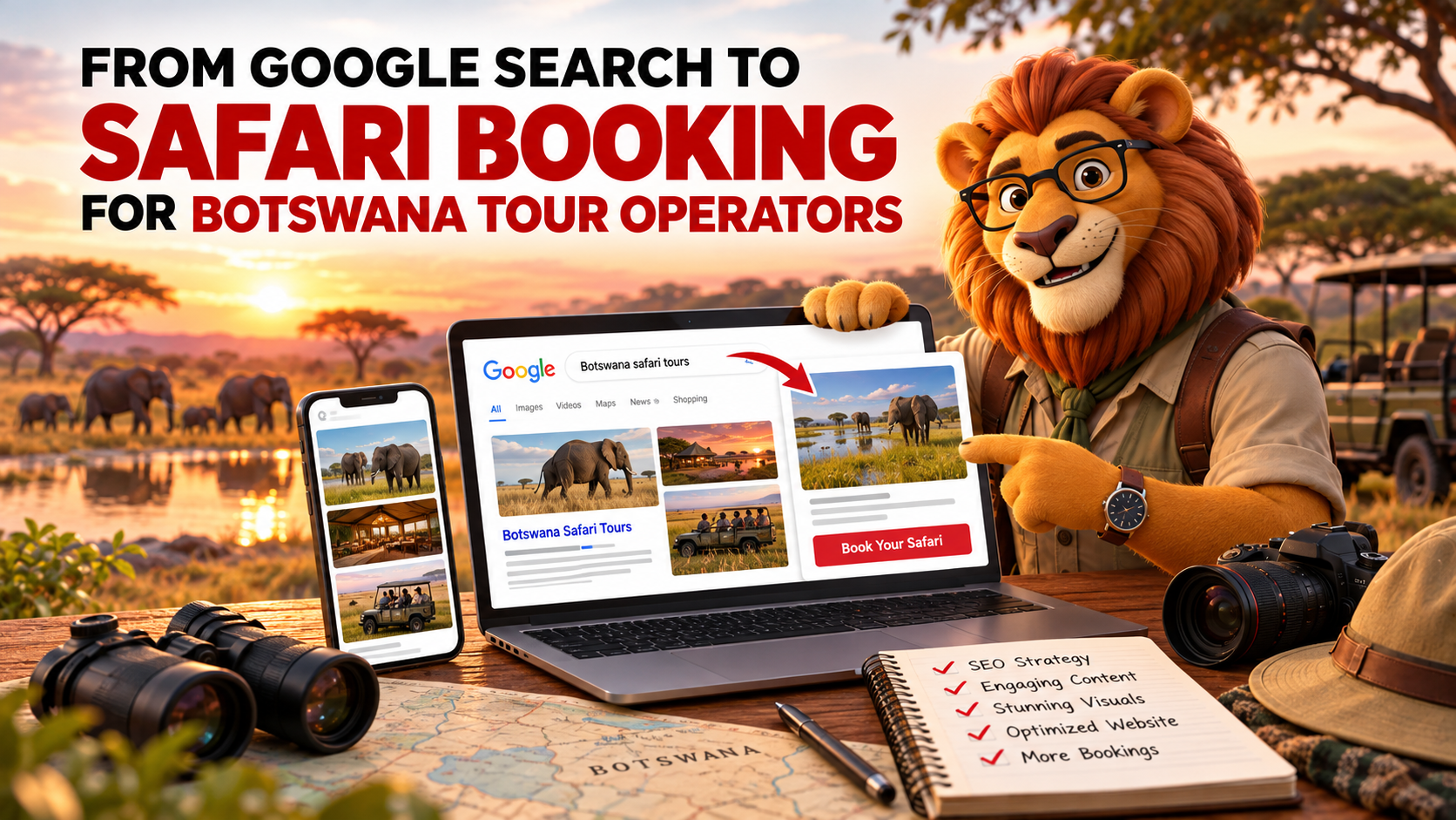 From Google Search to Safari Booking for Botswana Tour Operators