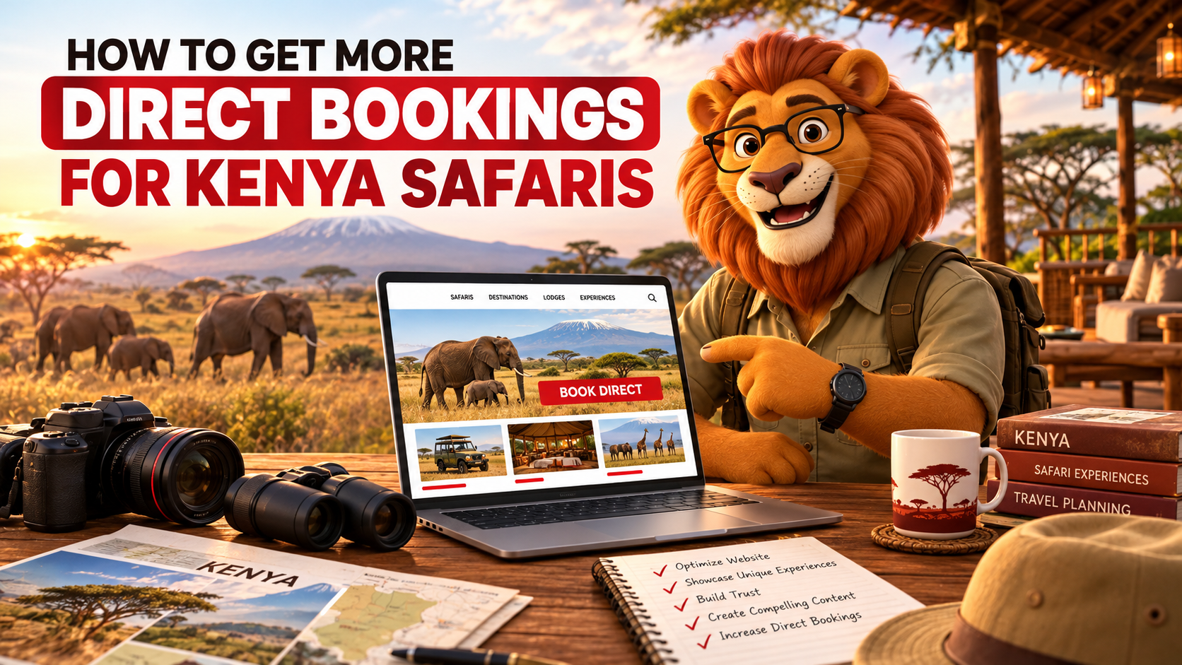 How to Get More Direct Bookings for Kenya Safaris