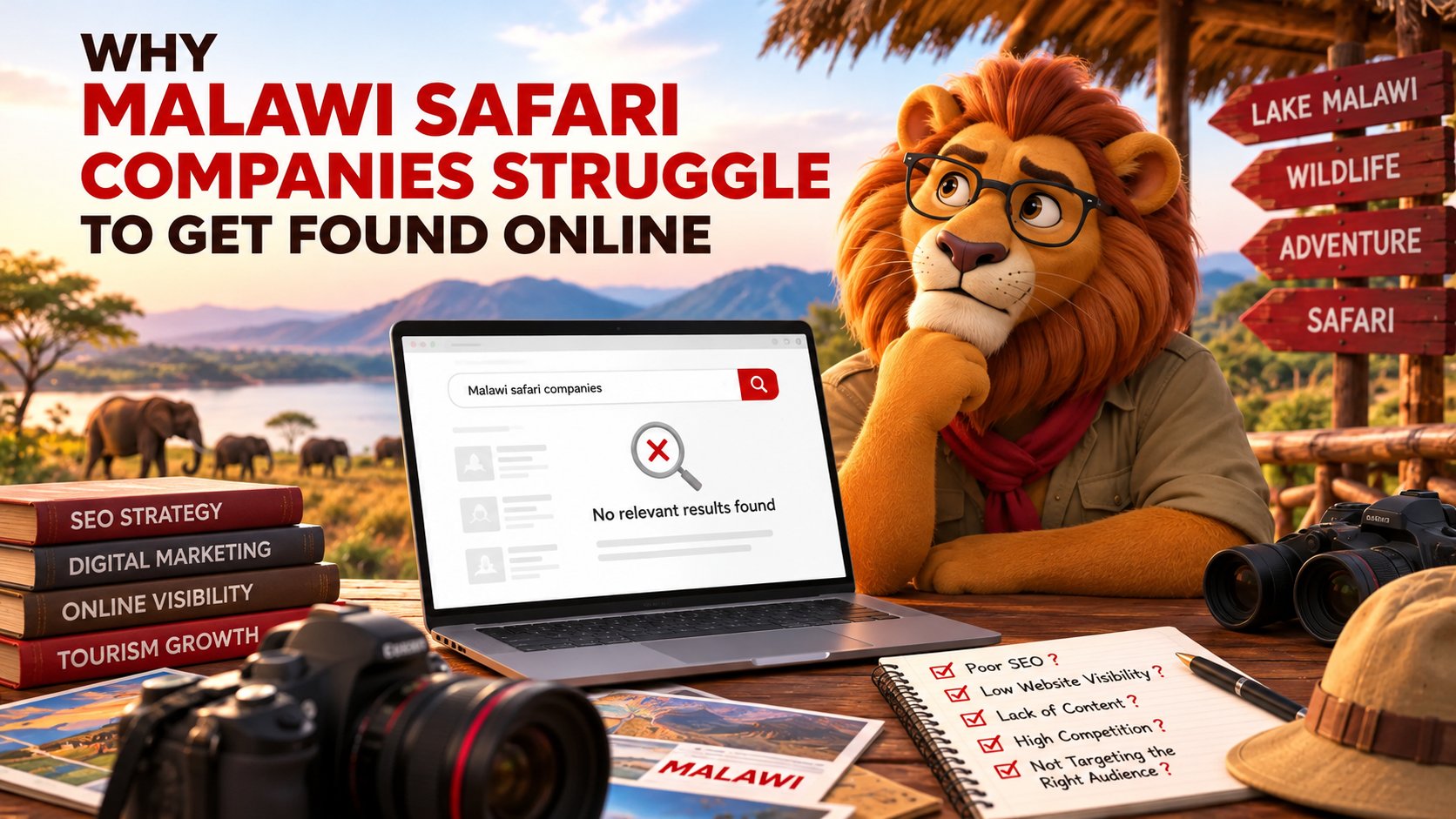 Why Malawi Safari Companies Struggle to Get Found Online