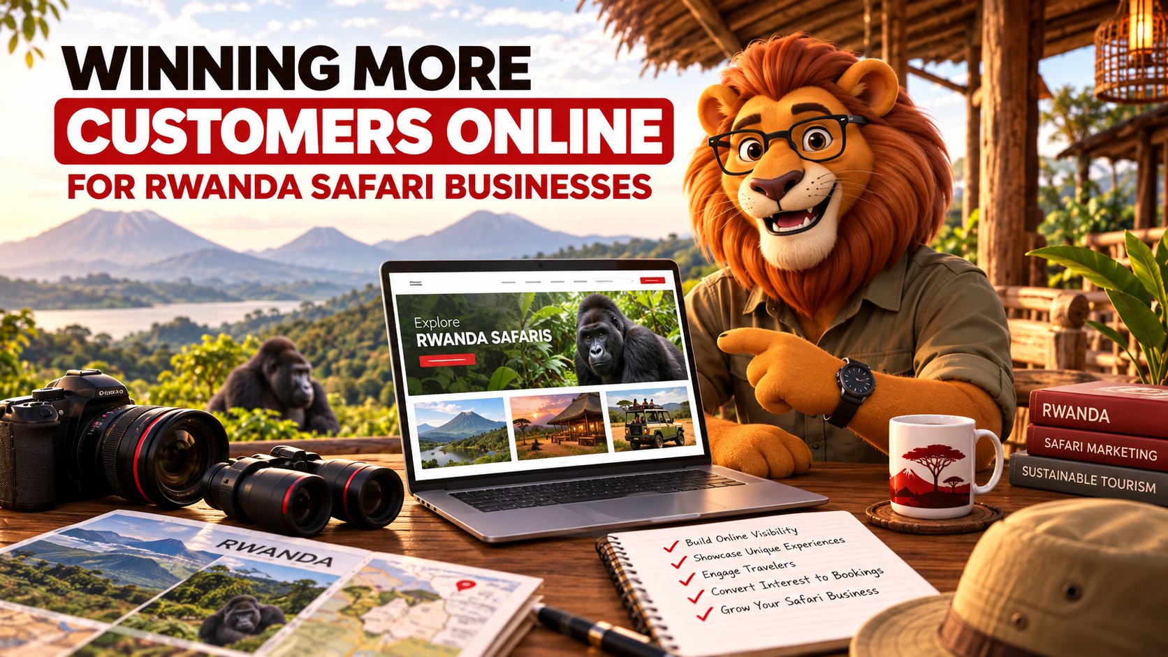 Winning More Customers Online for Rwanda Safari Businesses